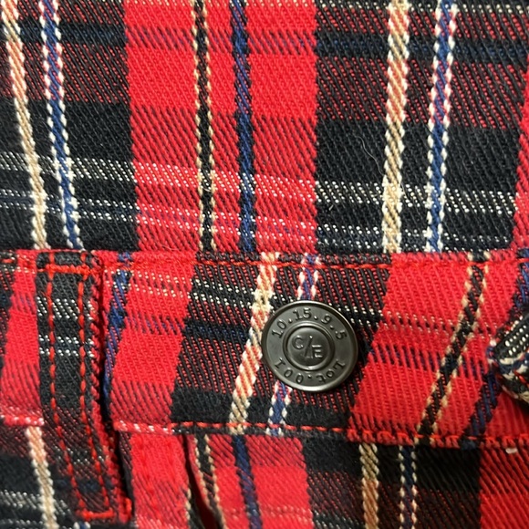 Current Elliot The Jumpsuit Dress In Red Tartan Plaid size none - Picture 4 of 7